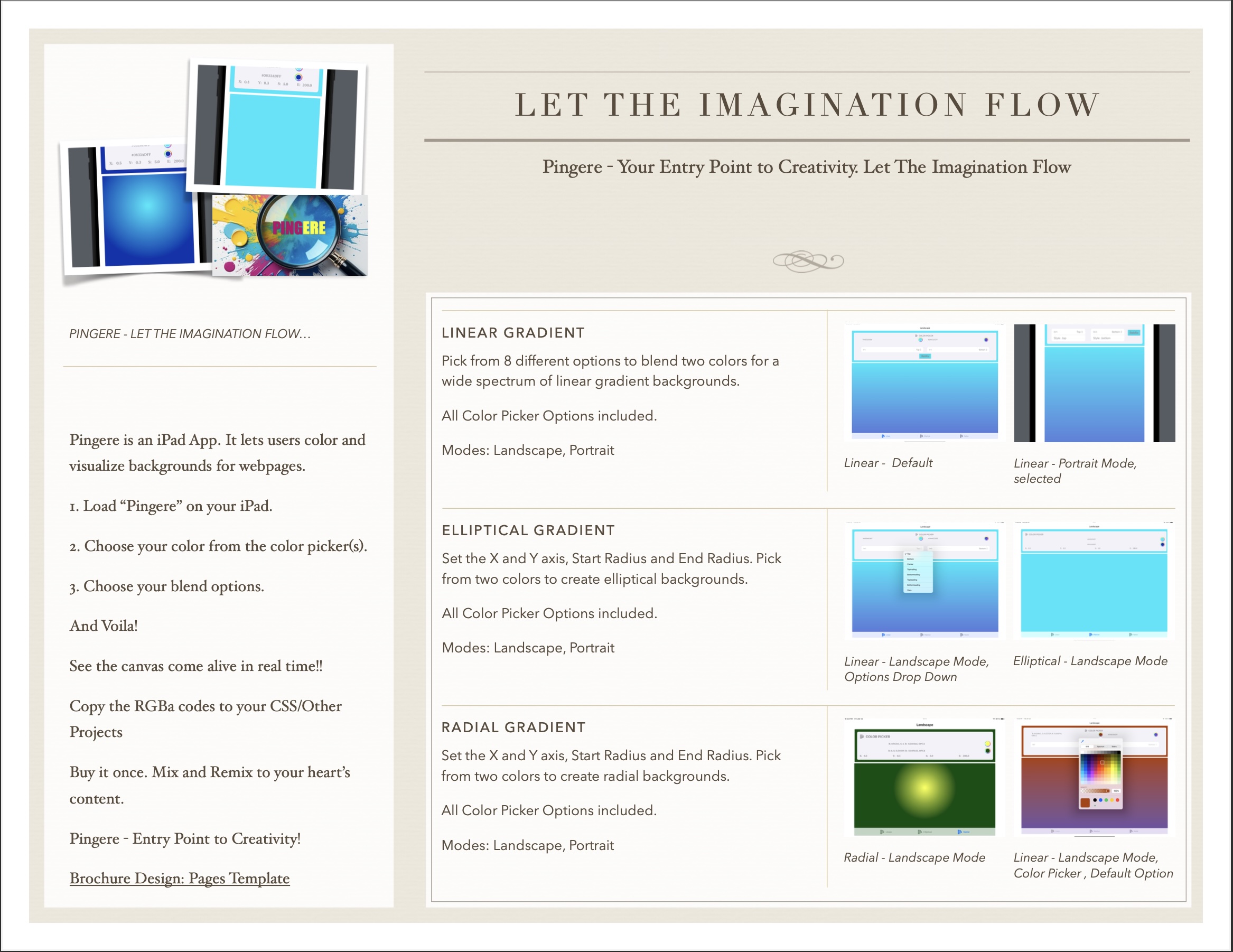App mockup